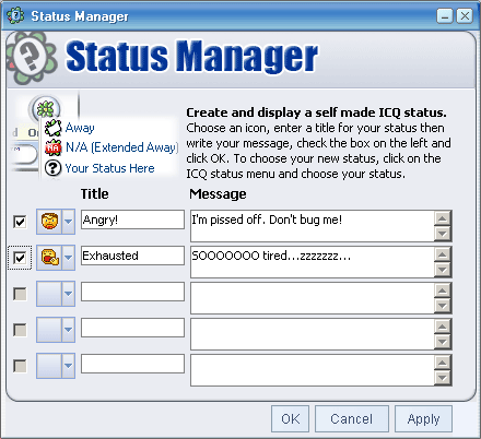 Status Manager