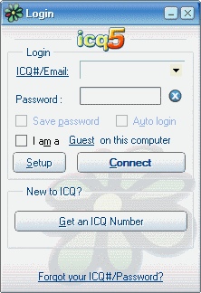 ICQ Registration Help