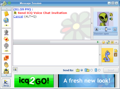 ICQ Voice Chat Xtraz