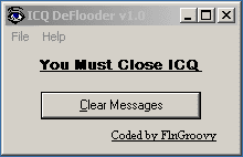 ICQ DeFlooder v1.1