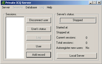 Private ICQ Server!